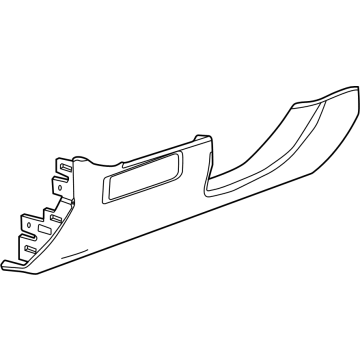GM 87851145 Bolster, Instrument Panel Pad 87851145 GM Bolster, Instrument Panel Pad Illustration 1 of 1