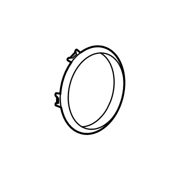 GM 85542901 Bezel, Air Outlet 85542901 GM Bezel, Air Outlet Illustration 1 of 1