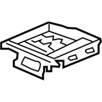 15827059 GM Seat Frame Illustration 1 of 1