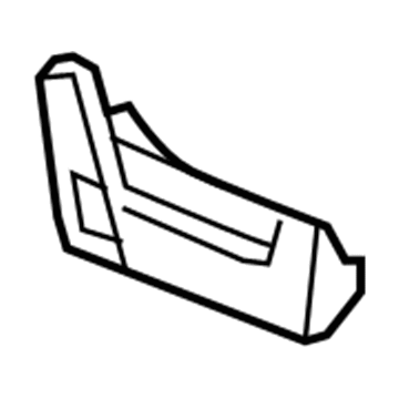 GM 15232569 Outer Finish Panel, Titanium 15232569 GM Outer Finish Panel, Titanium Illustration 1 of 1