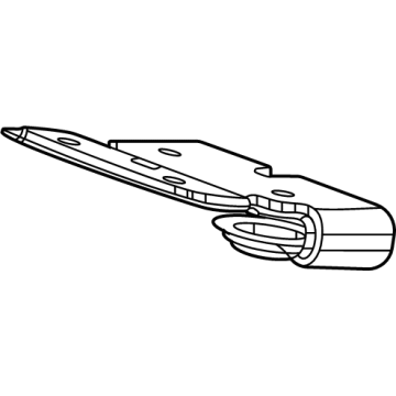 84996755 GM Seat Cushion Pad, Driver Side Illustration 1 of 1