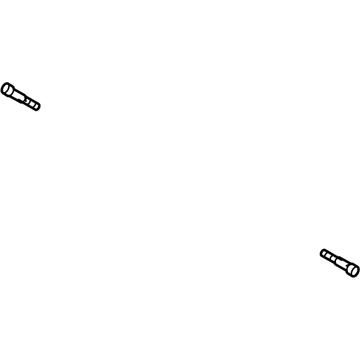 GM 88993013 Seat Back Frame Bolt 88993013 GM Seat Back Frame Bolt Illustration 1 of 1