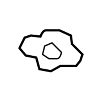 GM 96812745 Upper Center Pillar Trim Bracket 96812745 GM Upper Center Pillar Trim Bracket Illustration 1 of 1