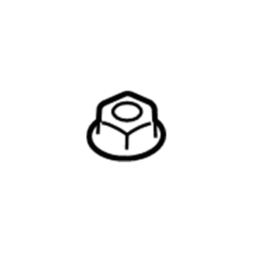 Pontiac 88974237 Negative Term Nut