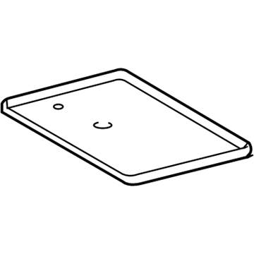 Pontiac 19184702 Battery Tray