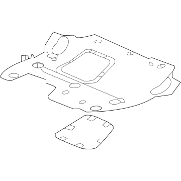 Buick 86771170 Underbody Shield