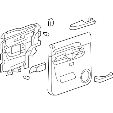 Chevy 20871482 Door Trim Panel