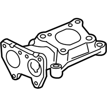 GM 12728156 Adapter, Exhaust Pipe 12728156 GM Adapter, Exhaust Pipe Illustration 1 of 1