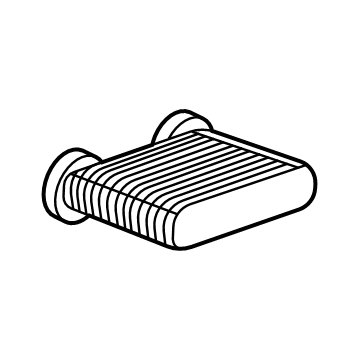 GM 22921943 Oil Cooler 22921943 GM Oil Cooler Illustration 1 of 1