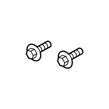 Cadillac 11561763 Impact Bar Bolt