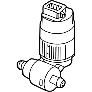 90585761 GM Washer Pump Illustration 1 of 1