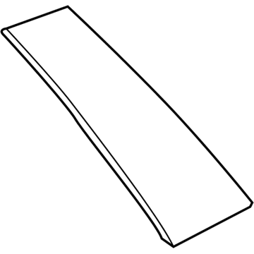 GM 15839678 Trim Panel, Passenger Side 15839678 GM Trim Panel, Passenger Side Illustration 1 of 1