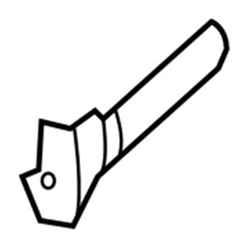 19120549 GM Rear Molding, Outer Driver Side Illustration 1 of 1