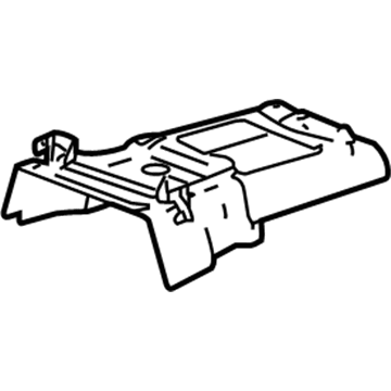 GM 25887539 Floor Reinforcement 25887539 GM Floor Reinforcement Illustration 1 of 1