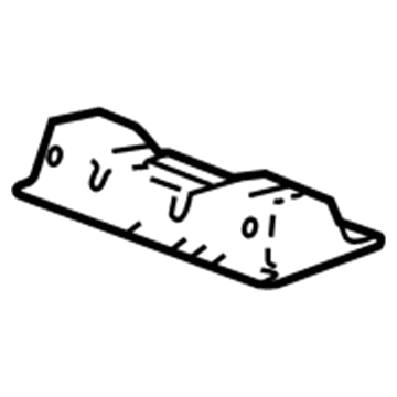 GM 10398465 Outer Reinforcement, Driver Side 10398465 GM Outer Reinforcement, Driver Side Illustration 1 of 1