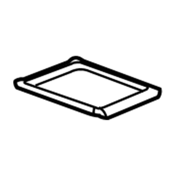 GM 15104920 Reinforcement Plate 15104920 GM Reinforcement Plate Illustration 1 of 1