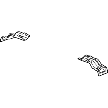 GM 93301395 Side Reinforcement 93301395 GM Side Reinforcement Illustration 1 of 1