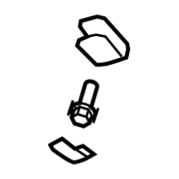GM 25949571 Coat Hook 25949571 GM Coat Hook Illustration 1 of 1