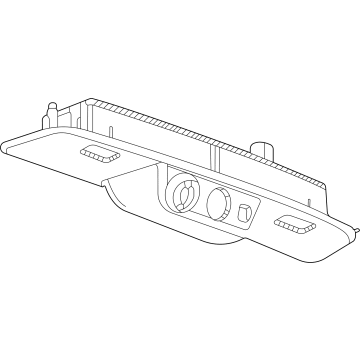 84723575 GM License Lamp, Rear Illustration 1 of 1