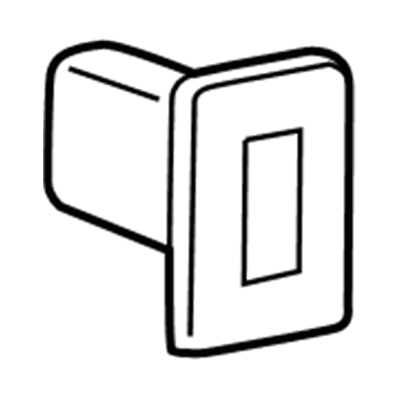 15284612 GM Tail Lamp Assembly Retainer Illustration 1 of 1