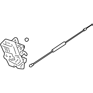 Chevy Captiva Sport Door Lock Actuator - 22785488