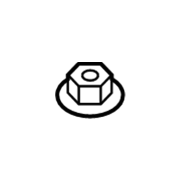 Chevy 11611321 Fender U-Nut