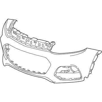 Chevy Bumper Cover - 42537718