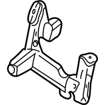 16525515 GM Mount Bracket, Driver Side Illustration 1 of 1