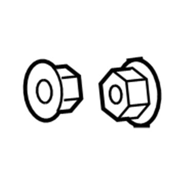 Cadillac 11516078 Upper Control Arm Nut