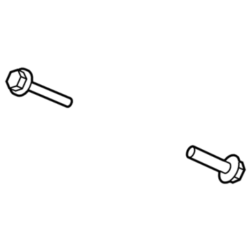 Cadillac 11609232 Upper Control Arm Bolt