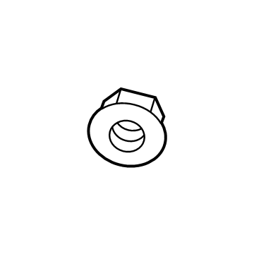 GMC 11546368 Stabilizer Link Nut