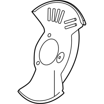 Chevy 23334435 Splash Shield