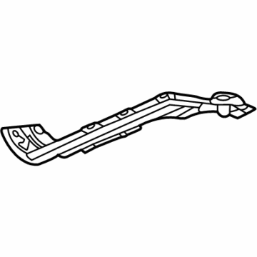 87818135 GM Heat Shield, Passenger Side Illustration 1 of 1