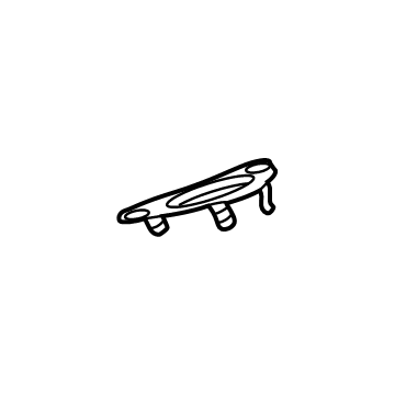Cadillac Catalytic Converter Gasket - 12690937