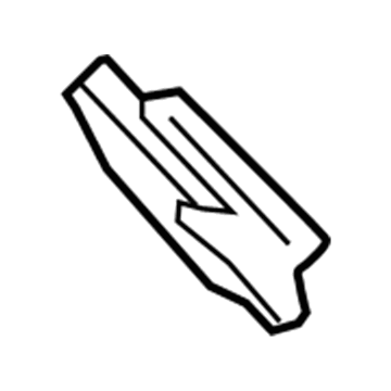 GM 92266383 Hinge 92266383 GM Hinge Illustration 1 of 1
