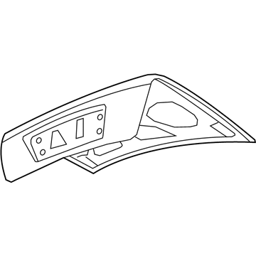 Pontiac 92218258 Trunk Lid