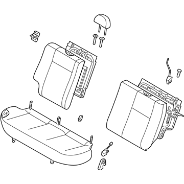 Pontiac 96890696 Seat Assembly