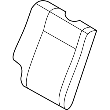 Pontiac 96890700 Seat Back Cover