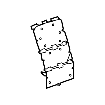 GM 85117432 Seat Back Heater, Front 85117432 GM Seat Back Heater, Front Illustration 1 of 1