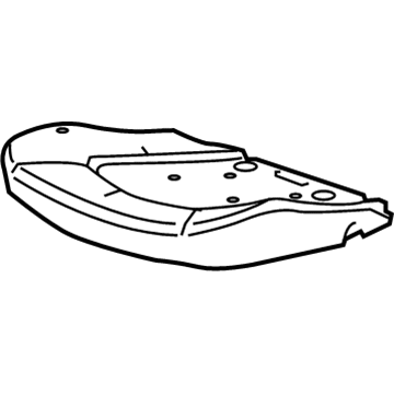 Cadillac 20755533 Seat Cushion Pad