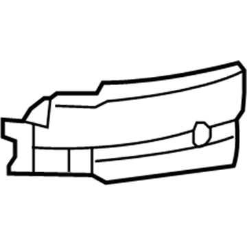 Chevy 22737639 Side Extension