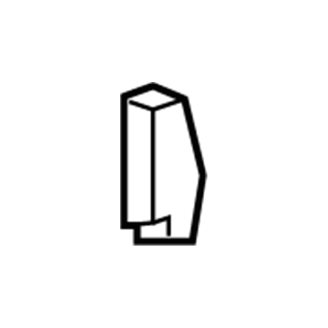 GM 15838209 Outer Bracket, Passenger Side 15838209 GM Outer Bracket, Passenger Side Illustration 1 of 1