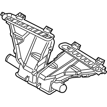 Chevy 96537658 Defroster Duct