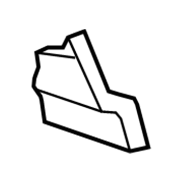GM 15901522 Outer Cover, Titanium, Passenger Side 15901522 GM Outer Cover, Titanium, Passenger Side Illustration 1 of 1