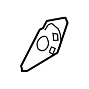 GM 15901214 Trim Panel, Passenger Side 15901214 GM Trim Panel, Passenger Side Illustration 1 of 1