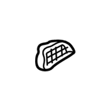 Cadillac 25644231 Deflector