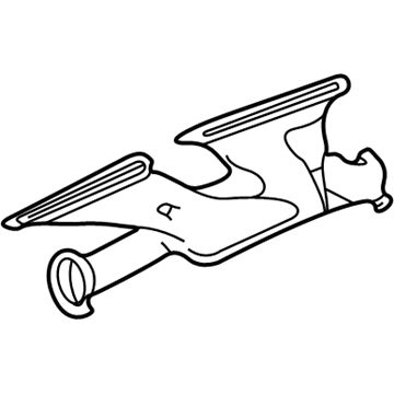 Cadillac 25640106 Defroster Duct