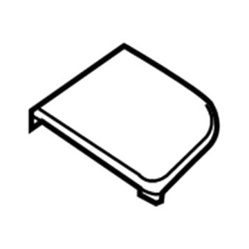 GM 84112845 Speaker Grille, Black, Front Driver Side 84112845 GM Speaker Grille, Black, Front Driver Side Illustration 1 of 1