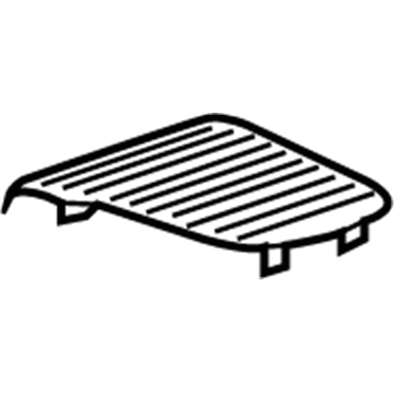 GM 84156507 Speaker Grille 84156507 GM Speaker Grille Illustration 1 of 1