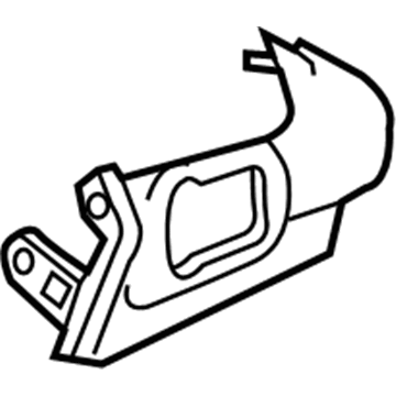 GM 23281420 Trim Panel, Black, Driver Side 23281420 GM Trim Panel, Black, Driver Side Illustration 1 of 1
